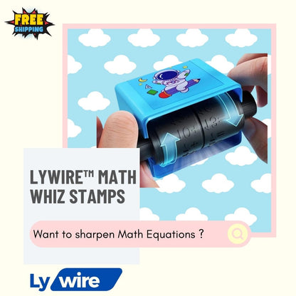 Lywire™ Math Whiz Stamps: Fun Addition Practice!