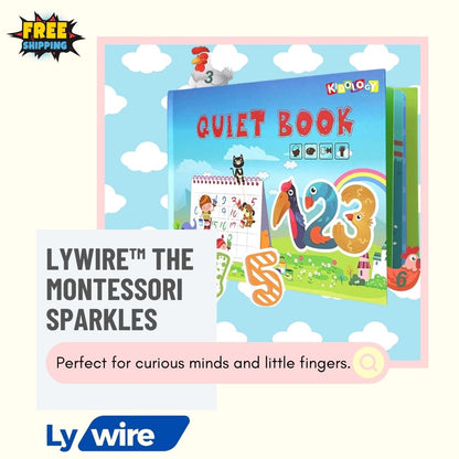 Lywire™ The Montessori Sparkles: Montessori Learning Book