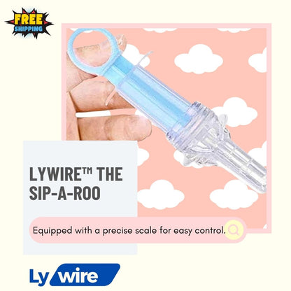 Lywire™ The Sip-a-Roo: Makes Med Time Fun for Me and You!