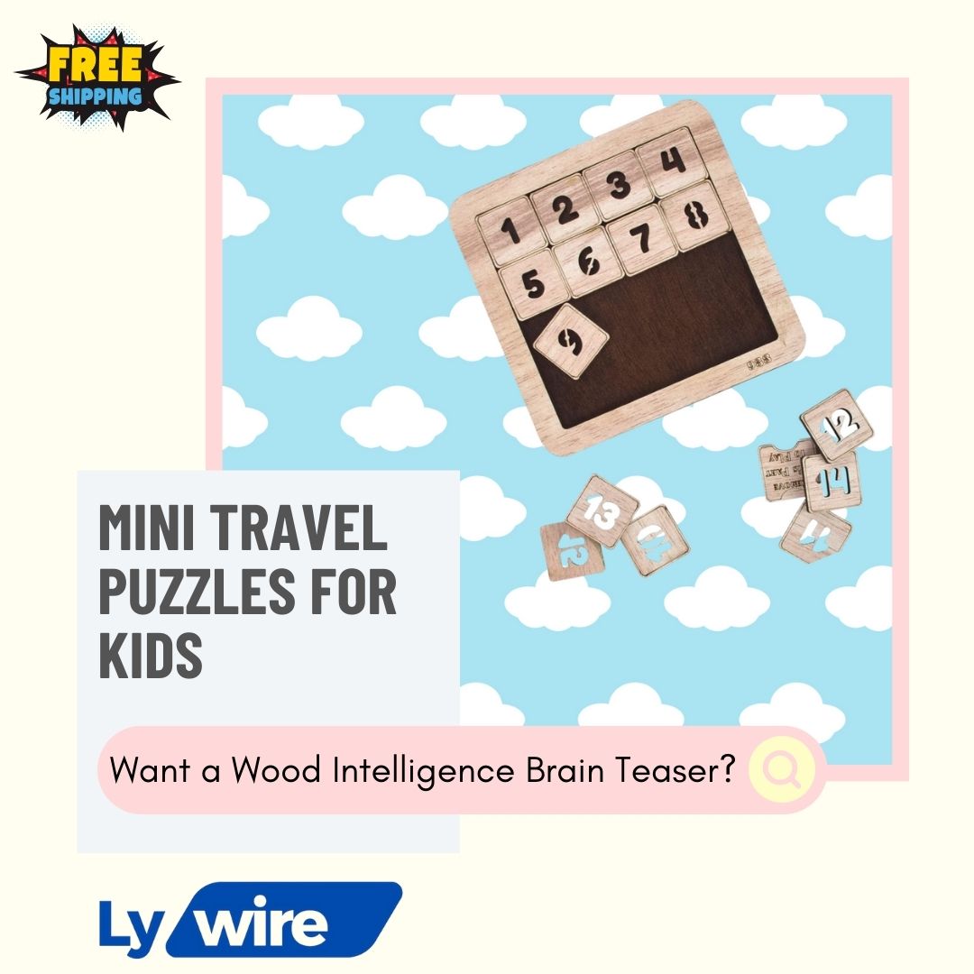 Mini Travel Puzzles for Kids