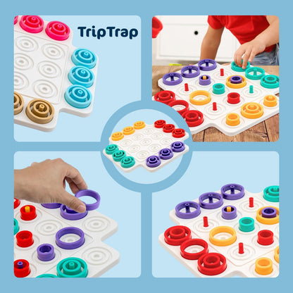 Lywire™ 🎲 Exclusive Trip Trap Puzzle for Kids – High-Quality Educational Playtime!