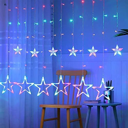 Lywire™ 🌠 High-Quality 12 Stars Curtain Hanging Lights