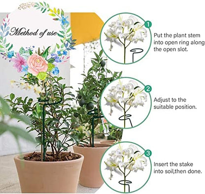 Lywire Heavy-Duty Plant Support Stakes 🌱 – Original 6 Pcs for Indoor Potted Plants 🪴NEW