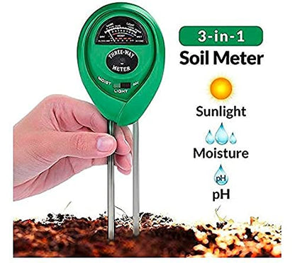 Lywire Premium 3-in-1 Soil Tester – High-Quality pH Meter & Moisture Sensor for Indoor & Outdoor Gardening 🌱🌿