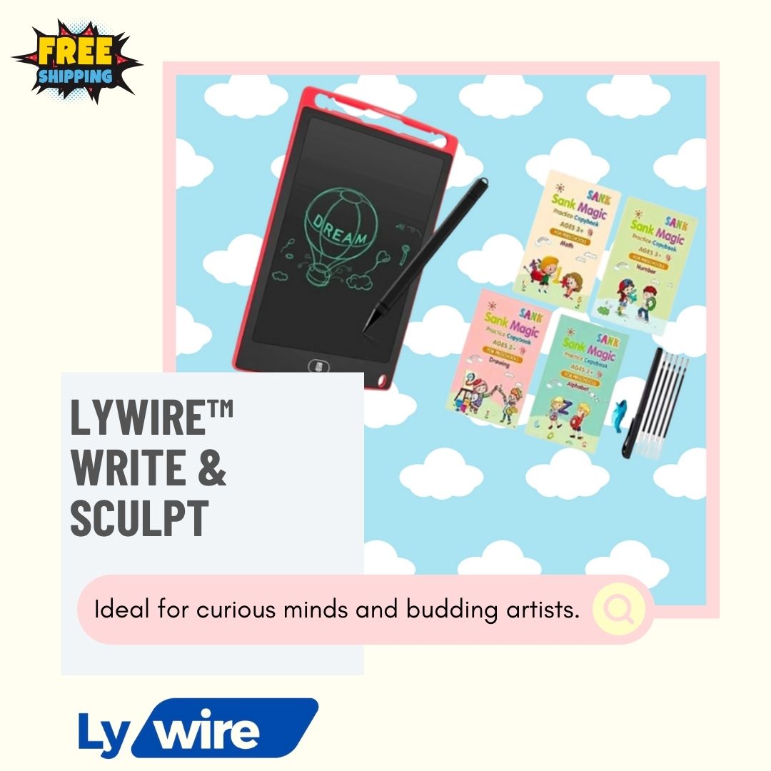 Lywire™ Write & Sculpt, It's a Learning Cult!