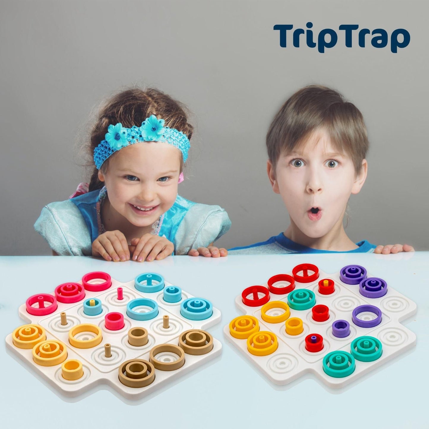 Lywire™ 🎲 Exclusive Trip Trap Puzzle for Kids – High-Quality Educational Playtime!