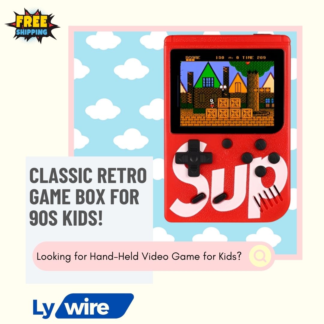 Classic Retro Game Box for 90s kids!