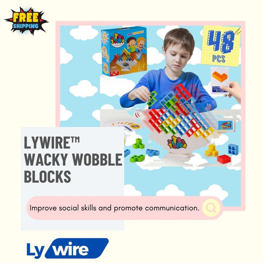 Lywire™ Wacky Wobble Blocks