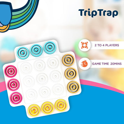 Lywire™ 🎲 Exclusive Trip Trap Puzzle for Kids – High-Quality Educational Playtime!