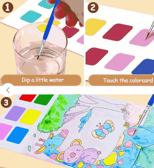 Lywire™ H2Whoa! Water Color Books