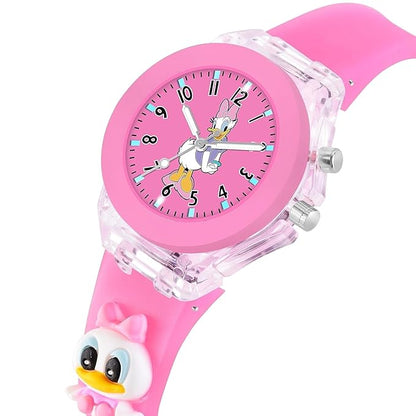 Lywire Spectacular 3D Cartoon Analog Watch – Multi-Color Glow Magic for Kids 🎇💫