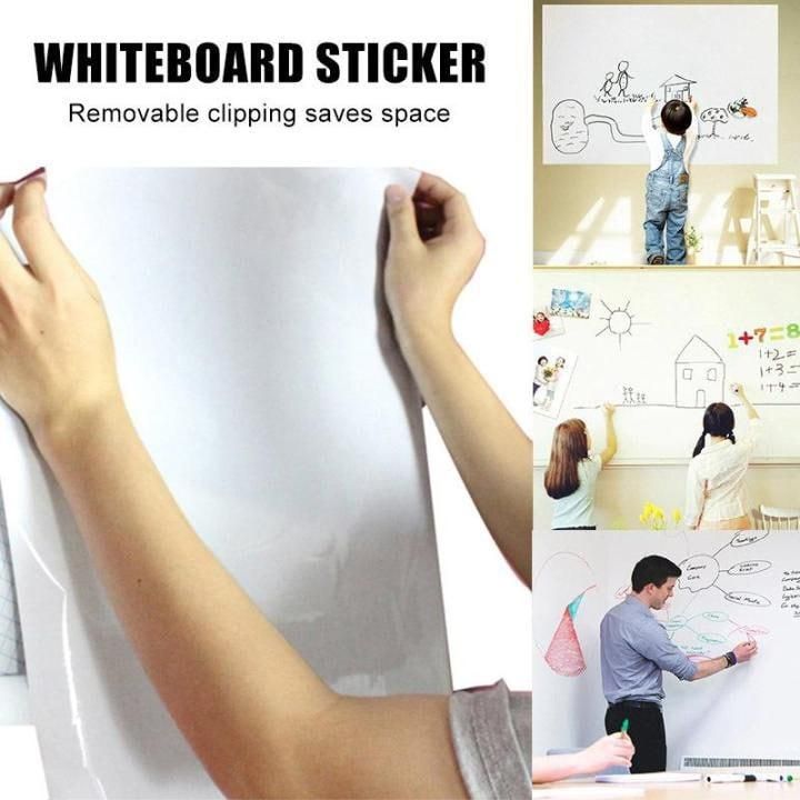 Whiteboard Wall Sticker for Office, Study Room, Kids, Home