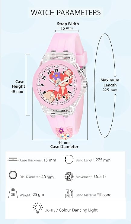 Lywire Exclusive 3D Cartoon Watch  | Vibrant LED Glow | Supreme Comfort Silicone Strap | Stylish & Durable ⌚🎁✨