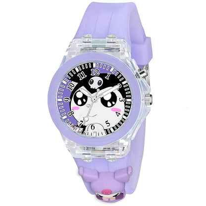 Lywire™ Premium 3D Cartoon Multicolor Light-Up Silicone Strap Kids' Watch ⌚🌈✨