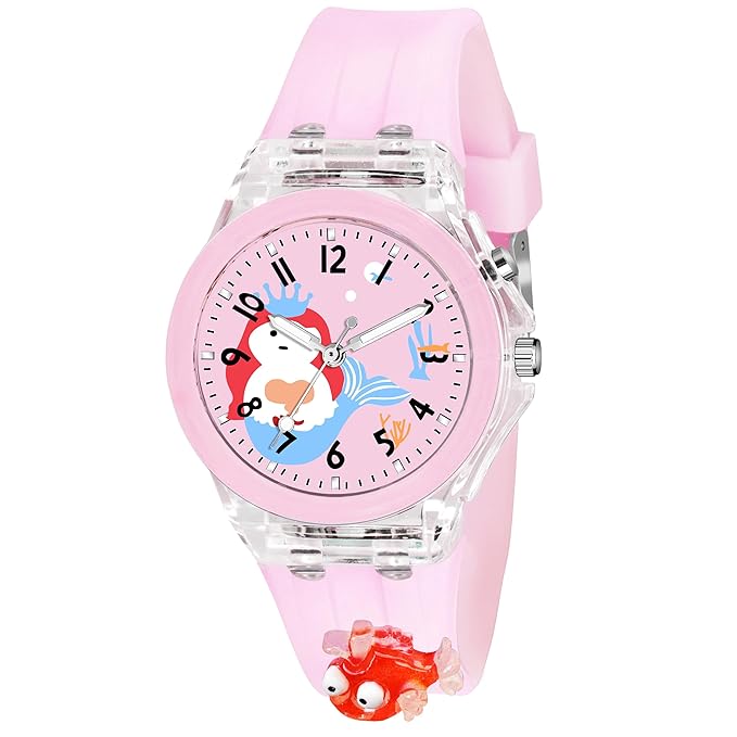 Lywire Ultimate Kids’ Watch – Animated Cartoon Style, Soft Strap & Glowing Lights ✨⏳