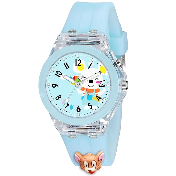 Lywire Vibrant Kids’ 3D Cartoon Watch – Stylish, Premium & LED-Enhanced Fun 🎭🎇