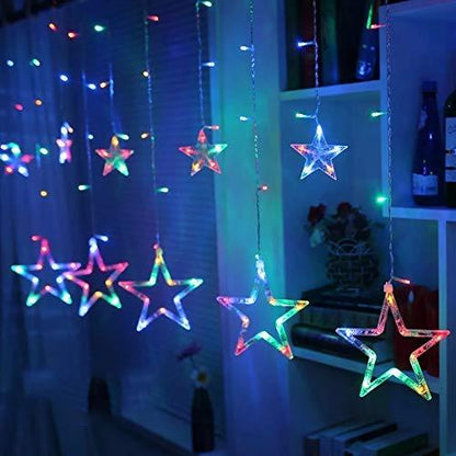 Lywire™ 🌠 High-Quality 12 Stars Curtain Hanging Lights