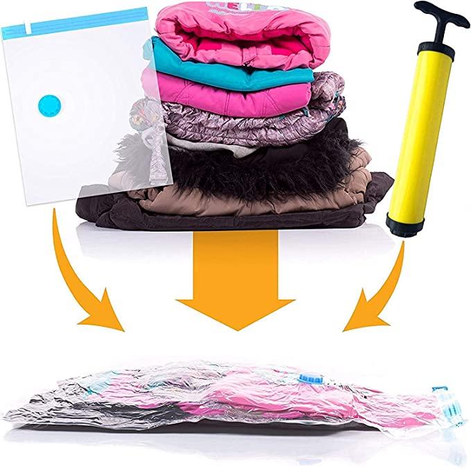 Lywire™ 👜 Premium Reusable Vacuum Storage Bags – Keep Your Home Organized in Style!