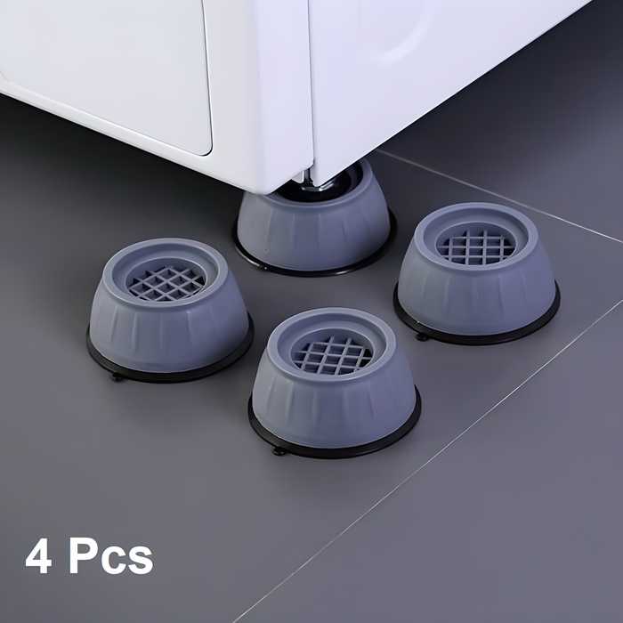 🛡️ Anti-Vibration Pads – 4 Pcs Shock Proof Feet for Washer &amp; Dryer