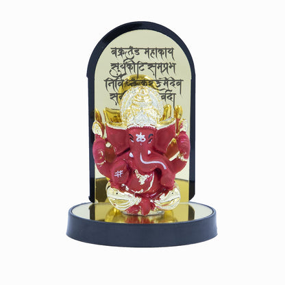 🌟 Lywire™✨ Premium Gold-Plated Ganesh Ji Idol - High-Quality Decorative Showpiece 🌟