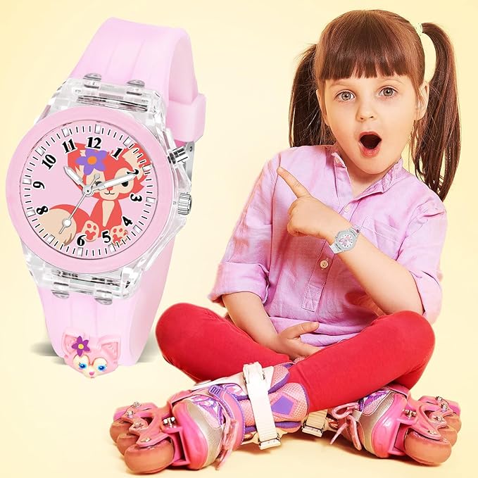 Lywire Exclusive 3D Cartoon Watch  | Vibrant LED Glow | Supreme Comfort Silicone Strap | Stylish & Durable ⌚🎁✨