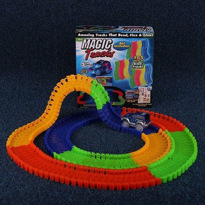 Magic Race Car with Bend Flex and Tracks