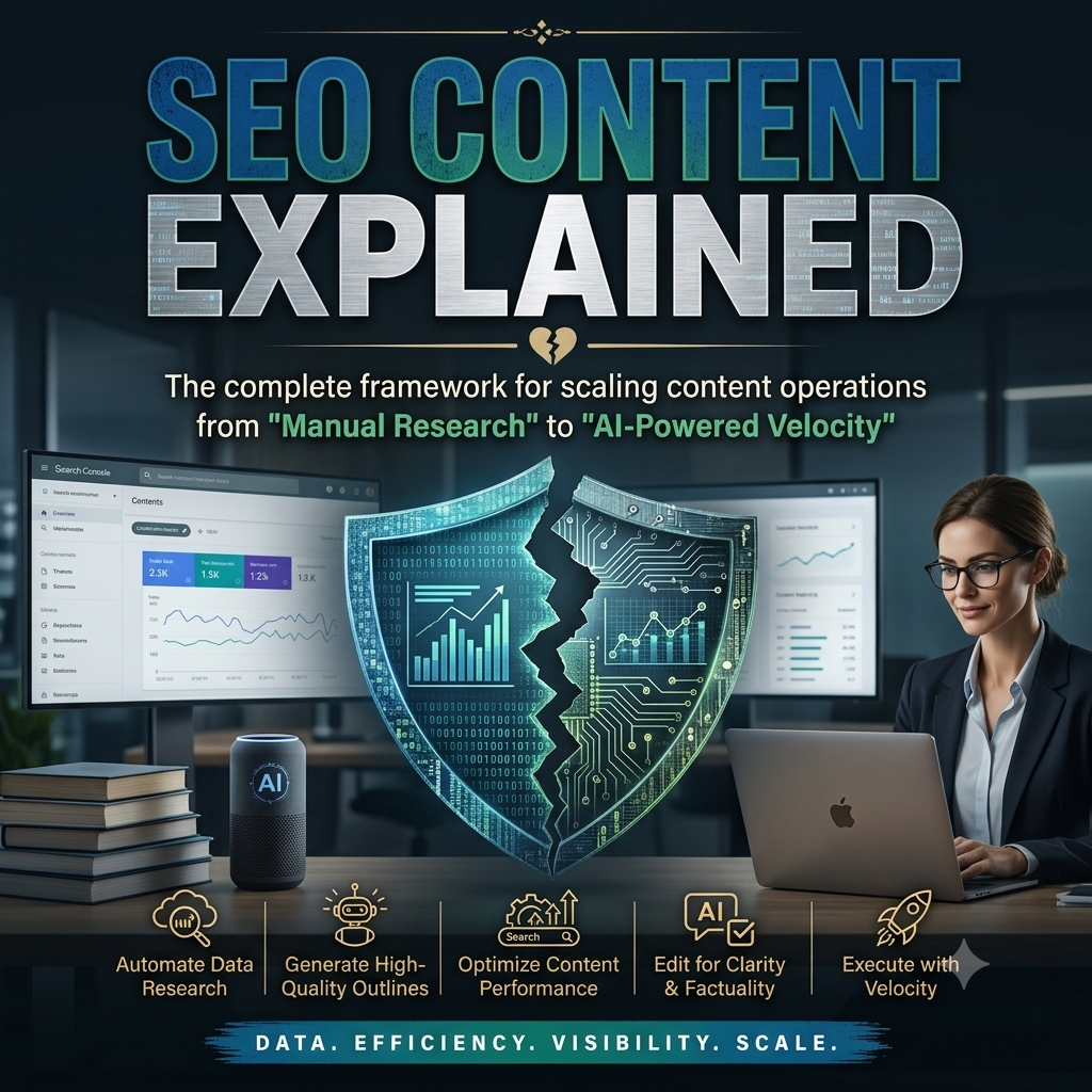 AI-Assisted SEO Content Operations Explainer Cover