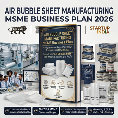 AIR BUBBLE SHEET MSME BUSINESS PLAN 2026