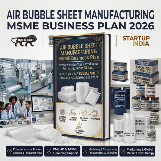 AIR BUBBLE SHEET MSME BUSINESS PLAN 2026