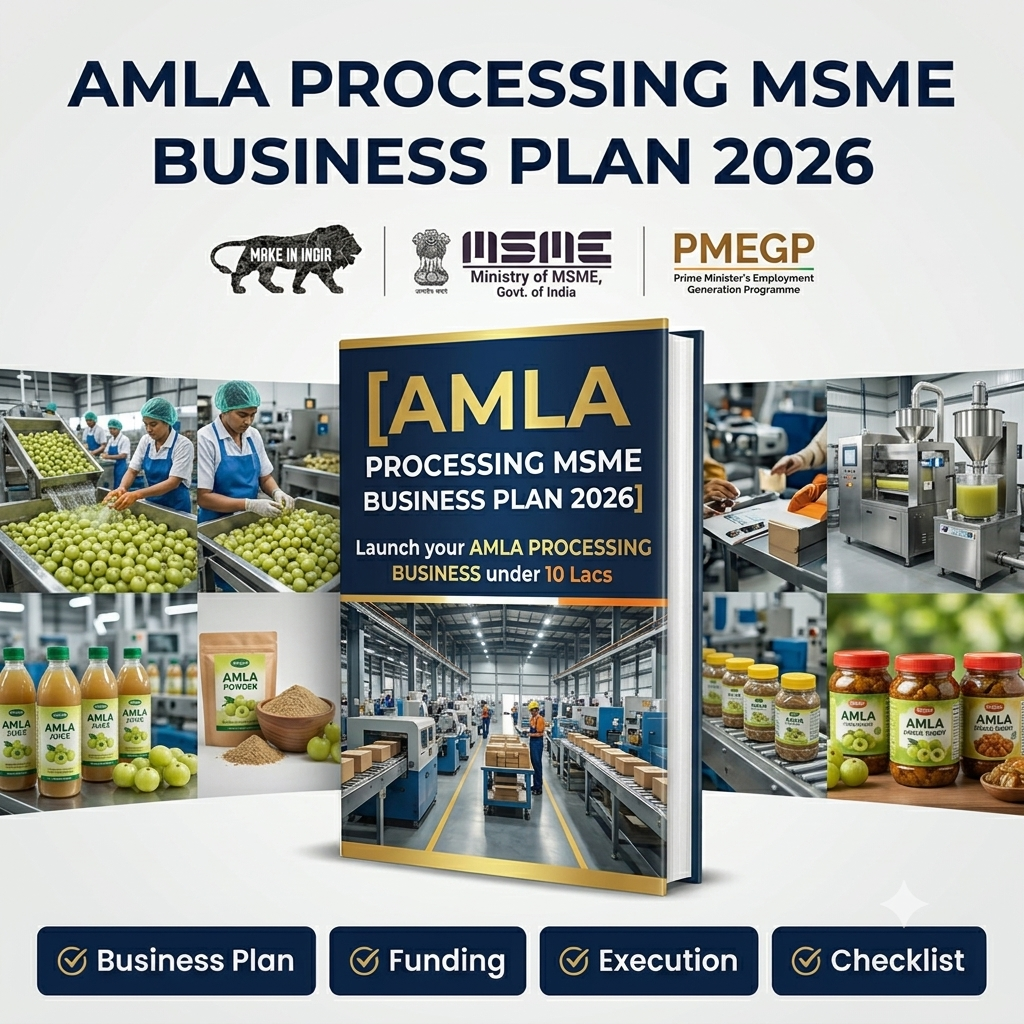 AMLA PROCESSING MSME BUSINESS PLAN 2026