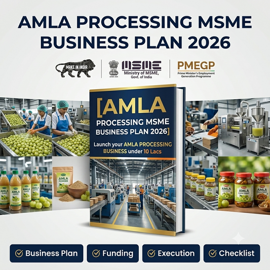 AMLA PROCESSING MSME BUSINESS PLAN 2026