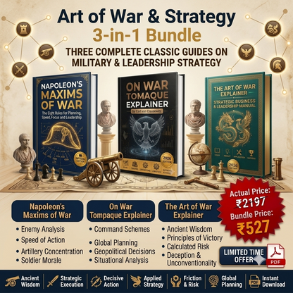 Art of War & Strategy 3-in-1 Bundle