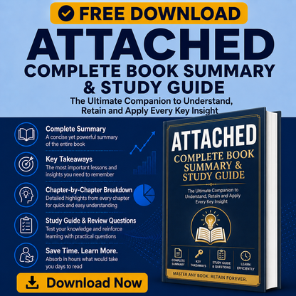 Attached book summary and study guide