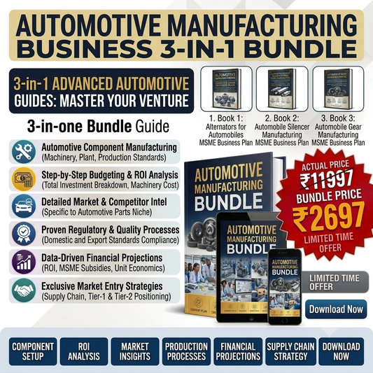 Automotive Manufacturing Business 3-in-1 Bundle