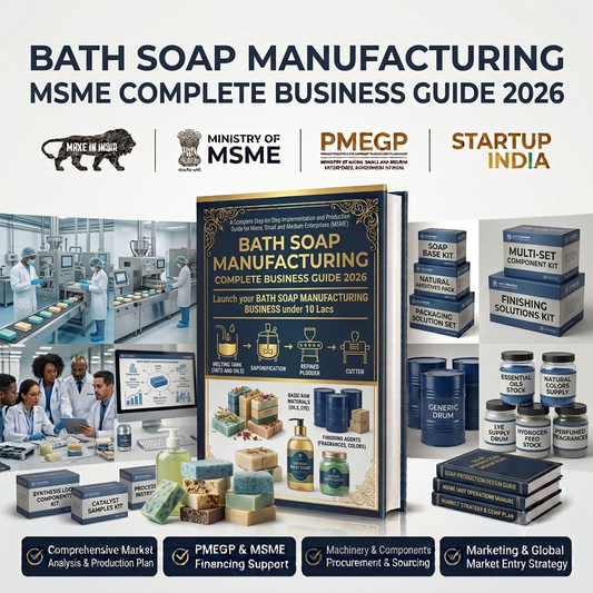 BATH SOAP MANUFACTURING MSME COMPLETE BUSINESS GUIDE 2026