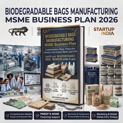BIODEGRADABLE BAGS MSME BUSINESS PLAN 2026
