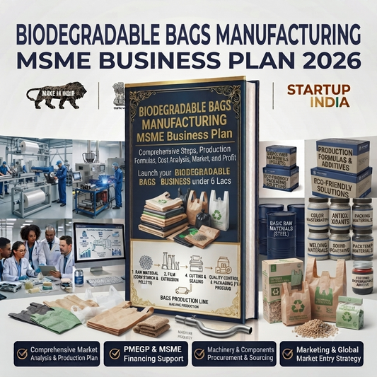 BIODEGRADABLE BAGS MSME BUSINESS PLAN 2026