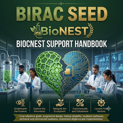 BIRAC SEED BioNEST Support Handbook Cover