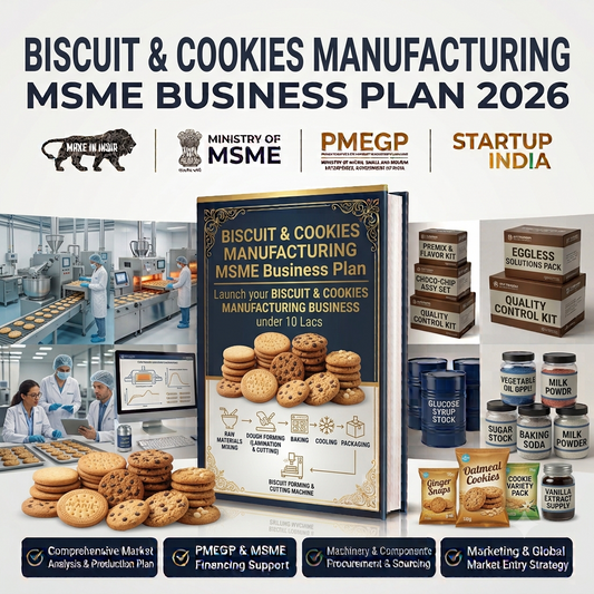 BISCUIT & COOKIES MANUFACTURING MSME BUSINESS PLAN 2026