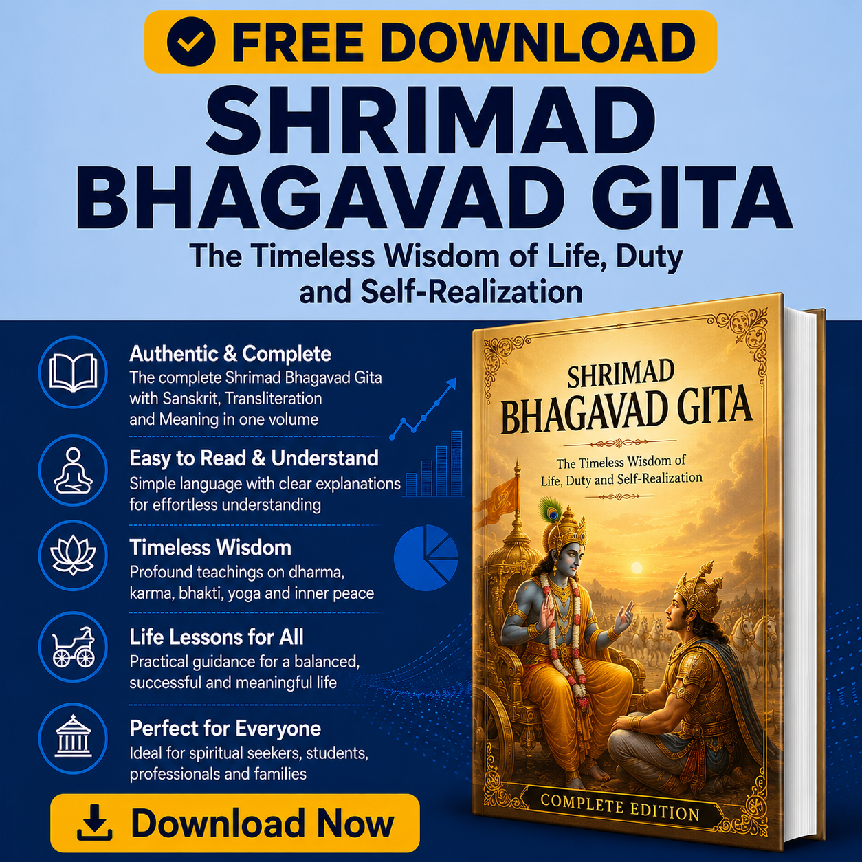 Bhagavad Gita complete translation