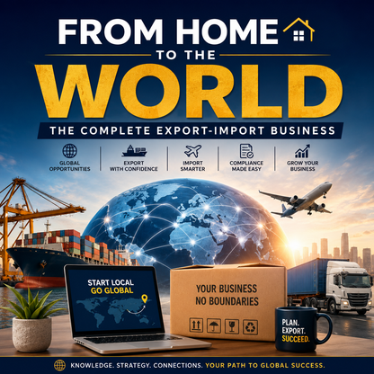 FROM HOME TO THE WORLD THE COMPLETE EXPORT-IMPORT BUSINESS Tomaque
