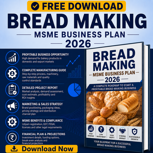 Bread Making MSME Business Plan 2026 Tomaque