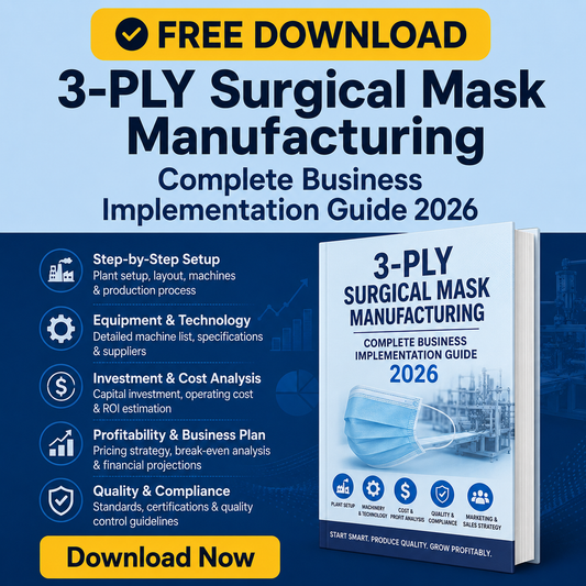 3-PLY Surgical Mask Manufacturing Complete Business Implementation Guide 2026