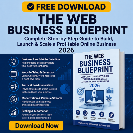 THE WEB BUSINESS BLUEPRINT 2026 Tomaque