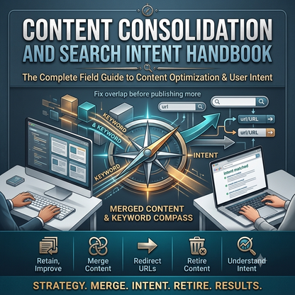 Content Consolidation and Search Intent Handbook Cover