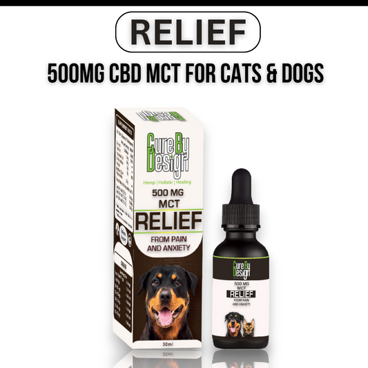 Lywire Relief 500mg CBD MCT Oil for Cats & Dogs