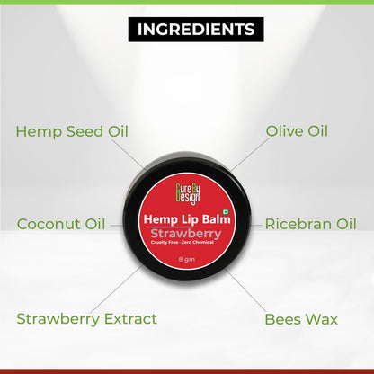 Lywire Hemp Lip Balm - Strawberry