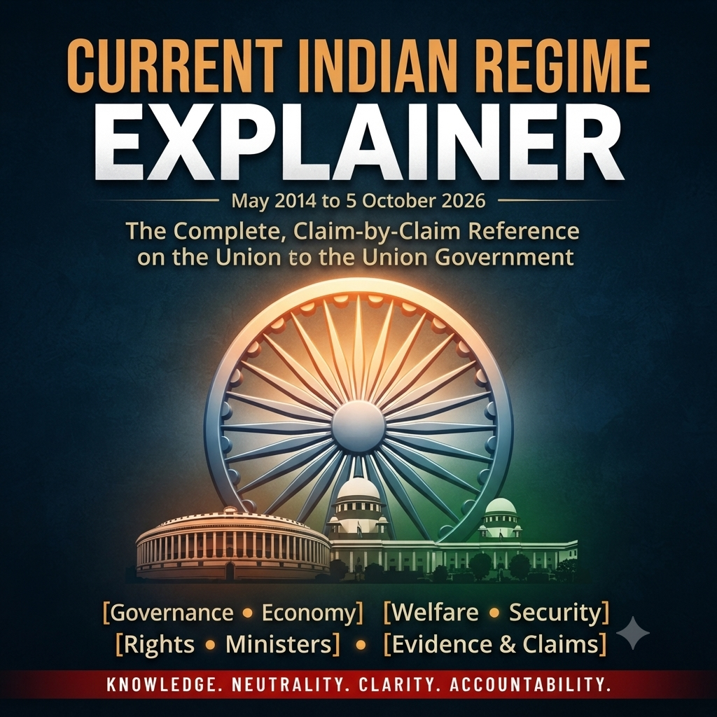 Current Indian Regime Explainer Cover