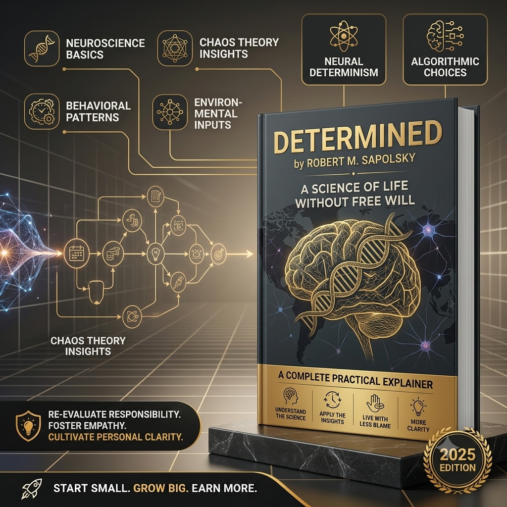 DETERMINED by Robert M. Sapolsky