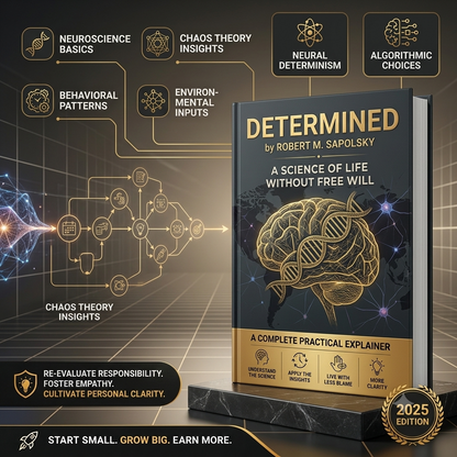 DETERMINED by Robert M. Sapolsky